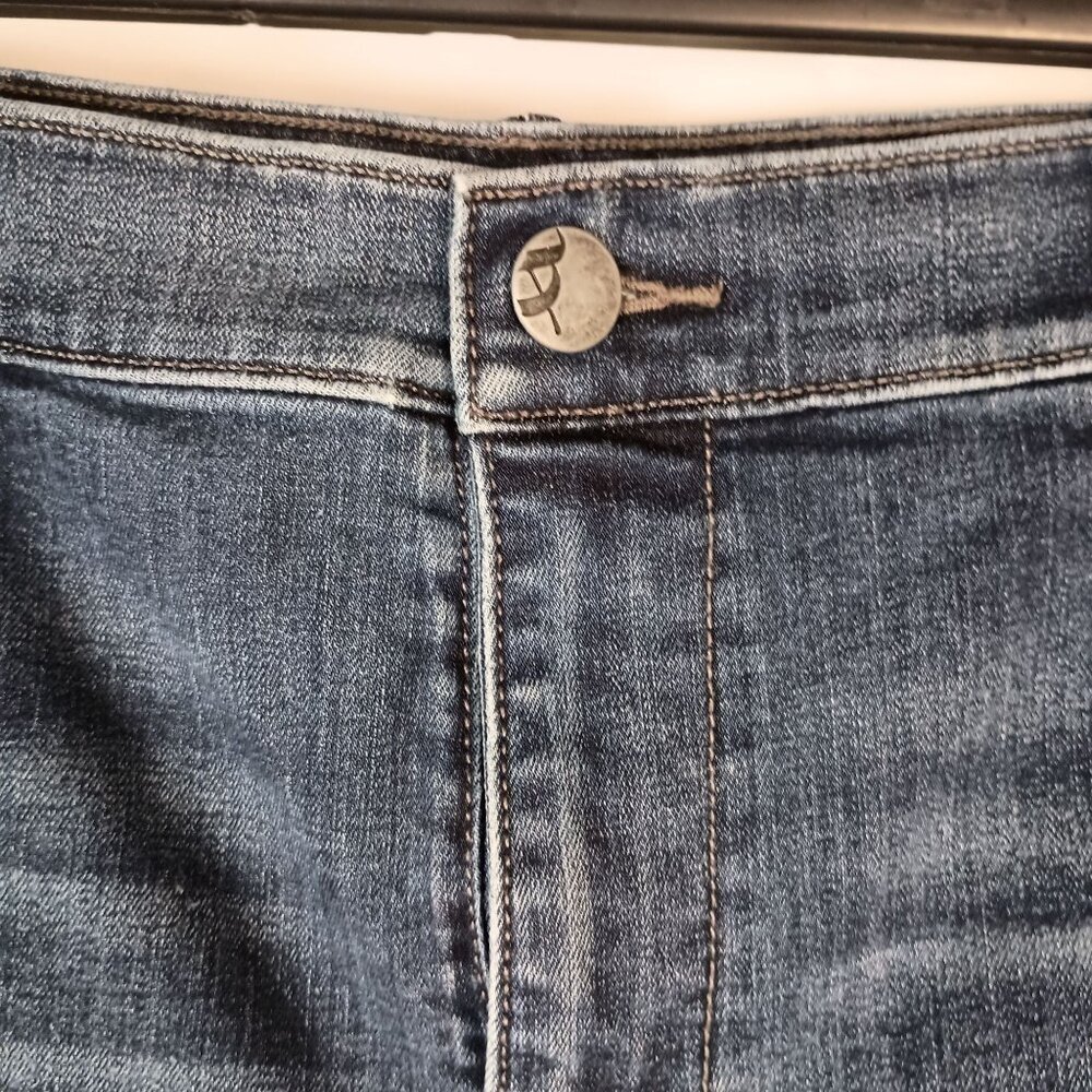 Lou & Grey Downright Skinny High Rise Ankle Jeans Women size 32 - Picture 5 of 8